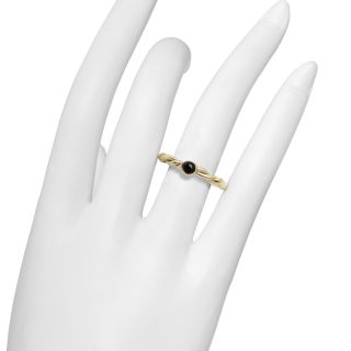 Dva propletené prameny – jako dvě duše, které se spojily v jeden příběh. Zásnubní prsten z 14k zlata s černým onyxem,...